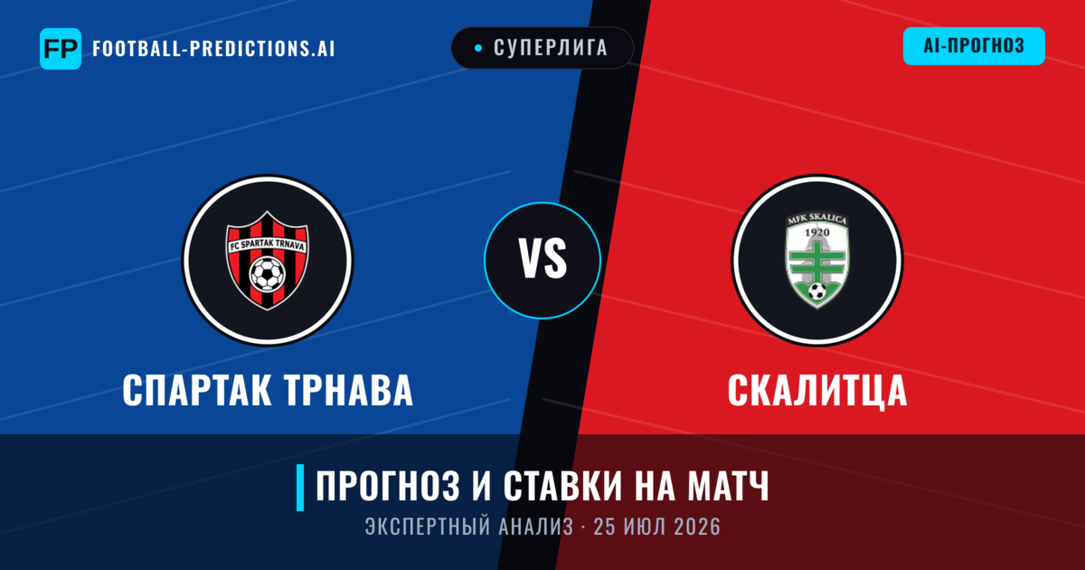 Спартак Трнава – Скалитца — прогноз и превью матча