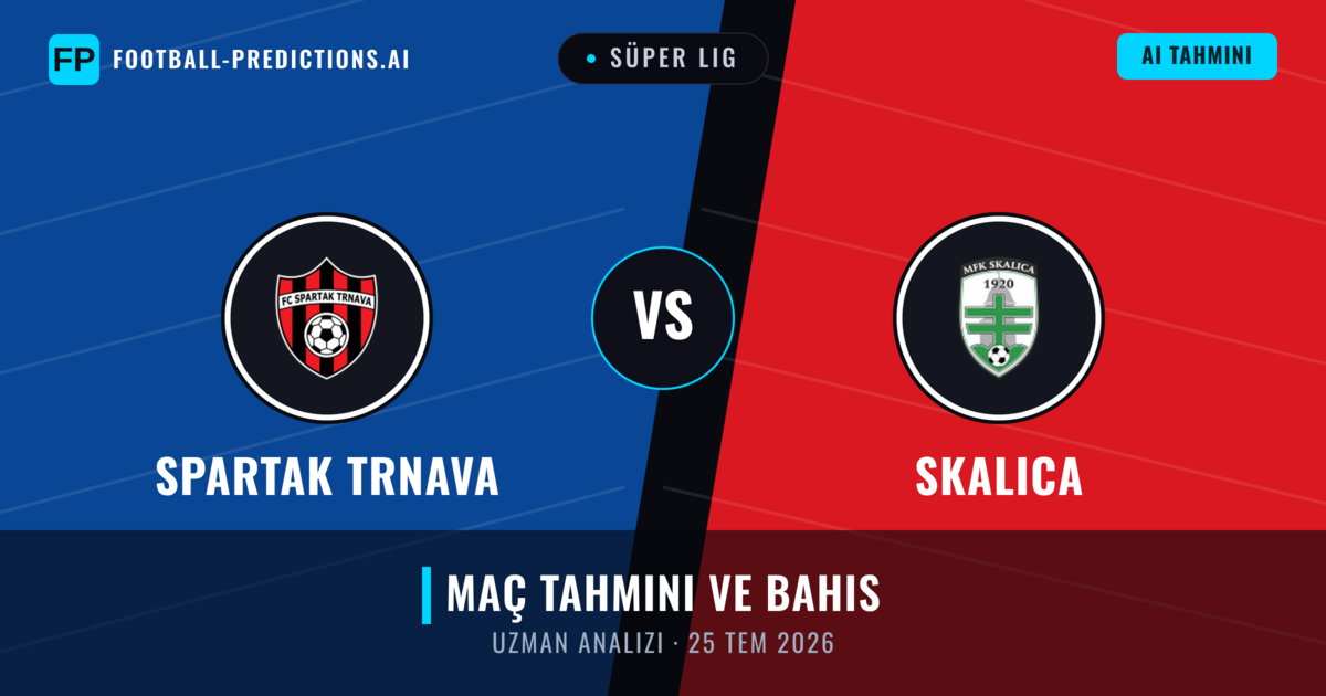 Spartak Trnava - Skalica — maç tahmini ve önizleme