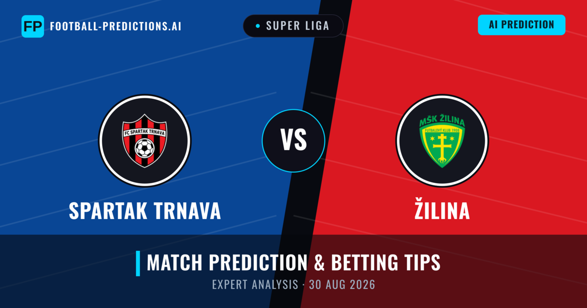 Spartak Trnava vs Žilina — match prediction & preview