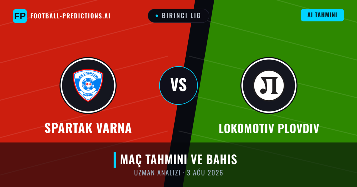 Spartak Varna - Lokomotiv Plovdiv — maç tahmini ve önizleme