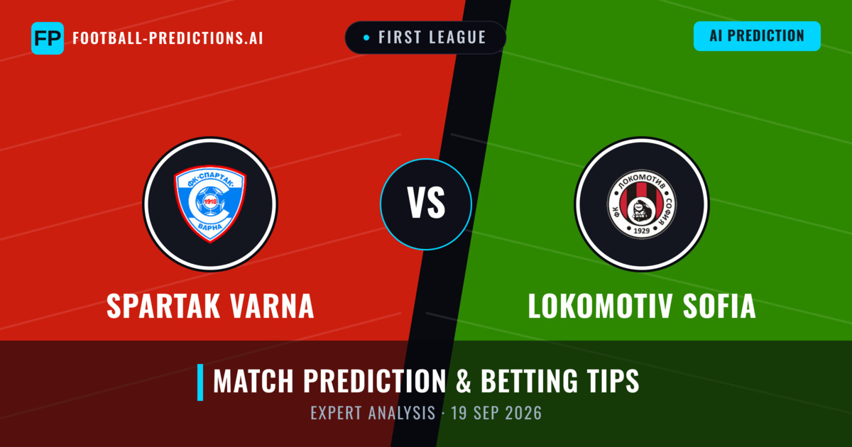 Spartak Varna vs Lokomotiv Sofia — match prediction & preview