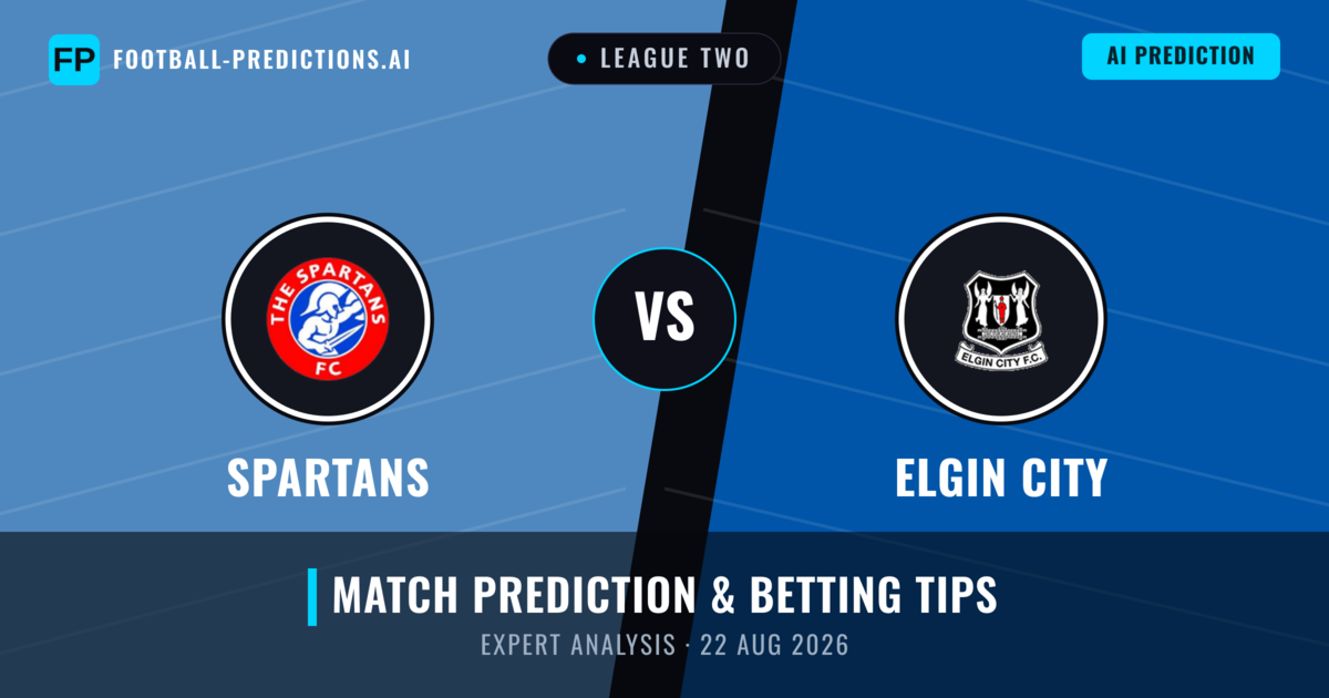 Spartans vs Elgin City — match prediction & preview