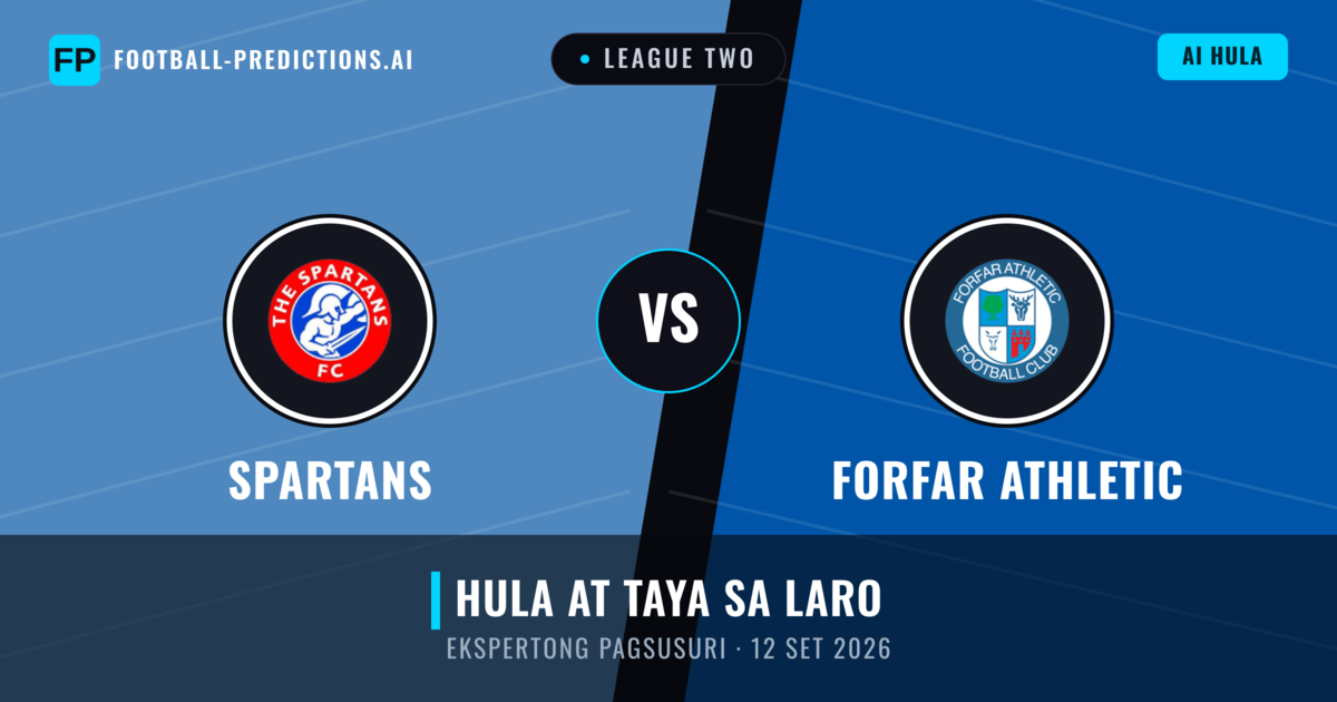 Spartans vs Forfar Athletic — hula at preview ng laban