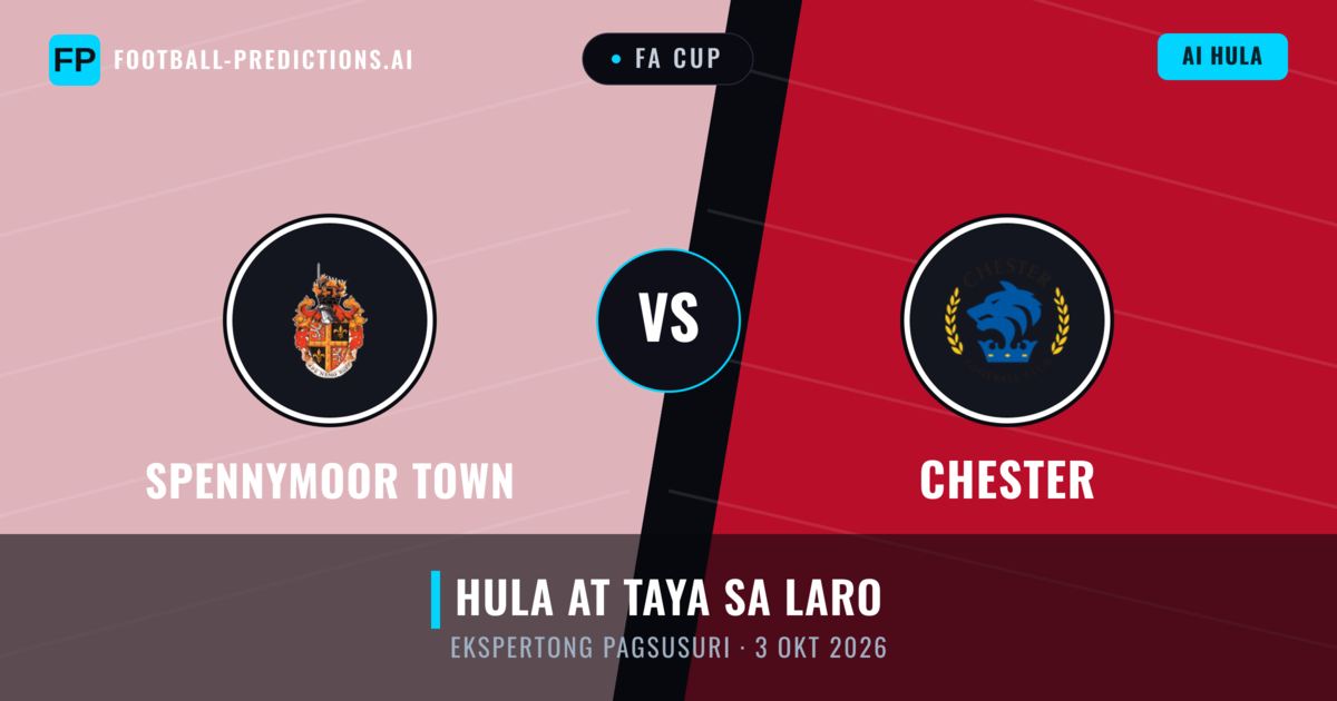 Spennymoor Town vs Chester — hula at preview ng laban