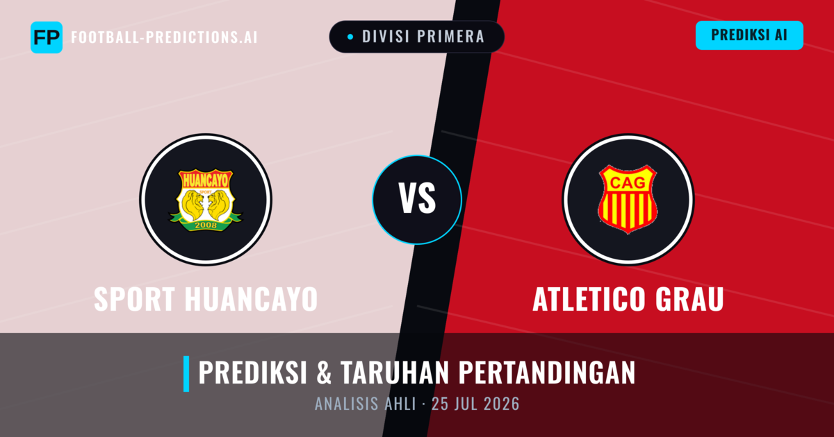 Sport Huancayo vs Atlético Grau — prediksi dan pratinjau pertandingan
