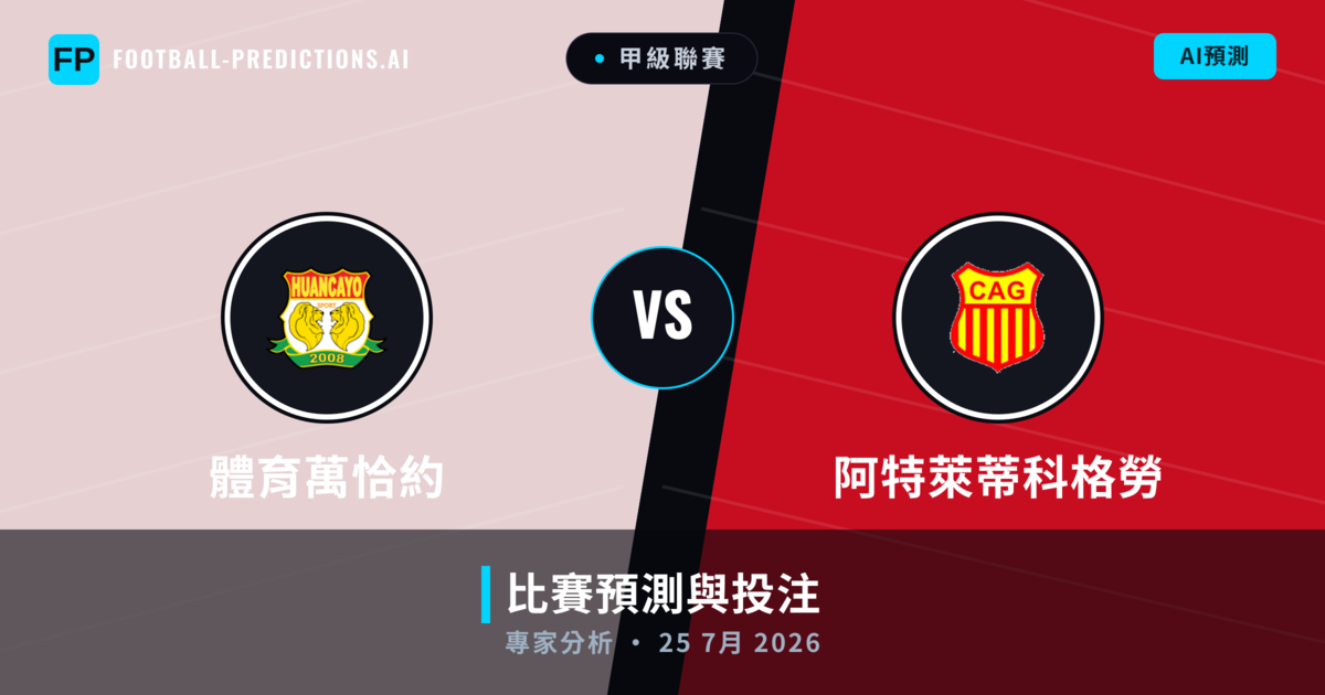 體育萬恰約 vs 阿特萊蒂科格勞 — 比赛预测和前瞻
