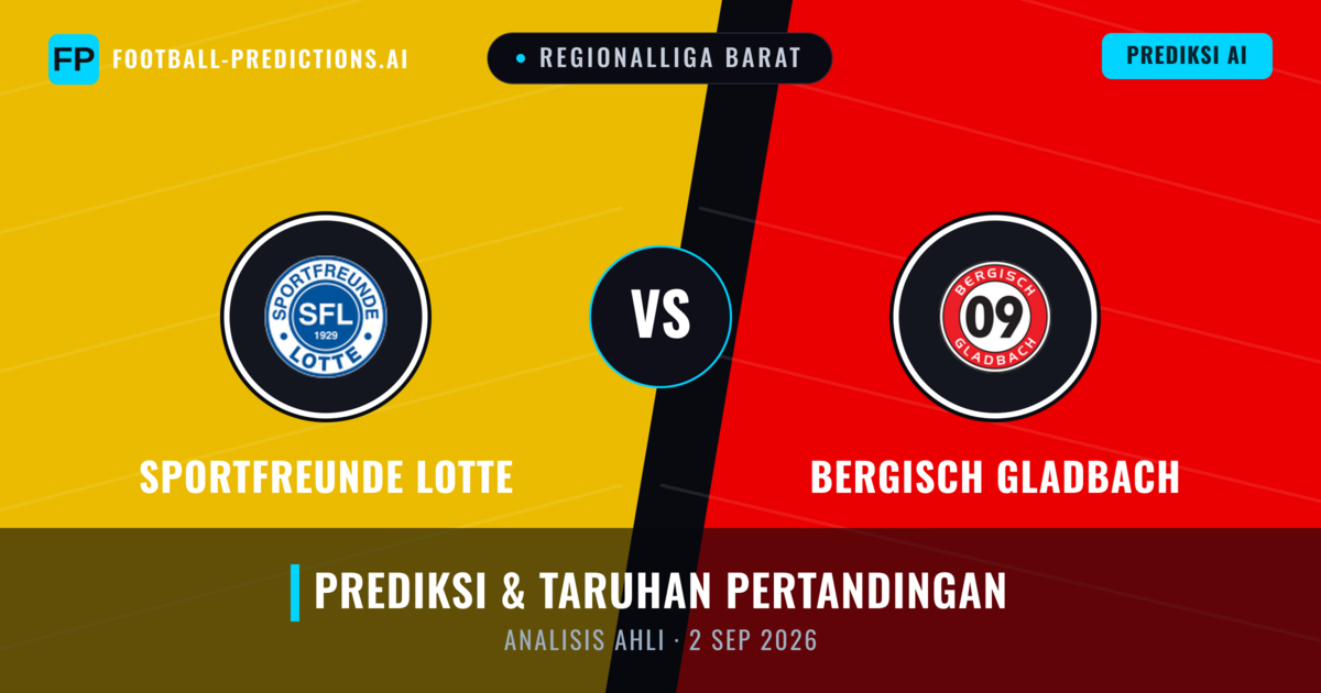 Sportfreunde Lotte vs Bergisch Gladbach — prediksi dan pratinjau pertandingan