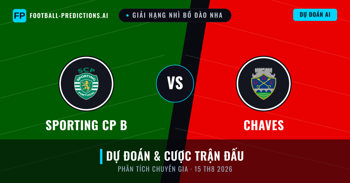 Sporting CP B vs Chaves — dự đoán và xem trước trận đấu