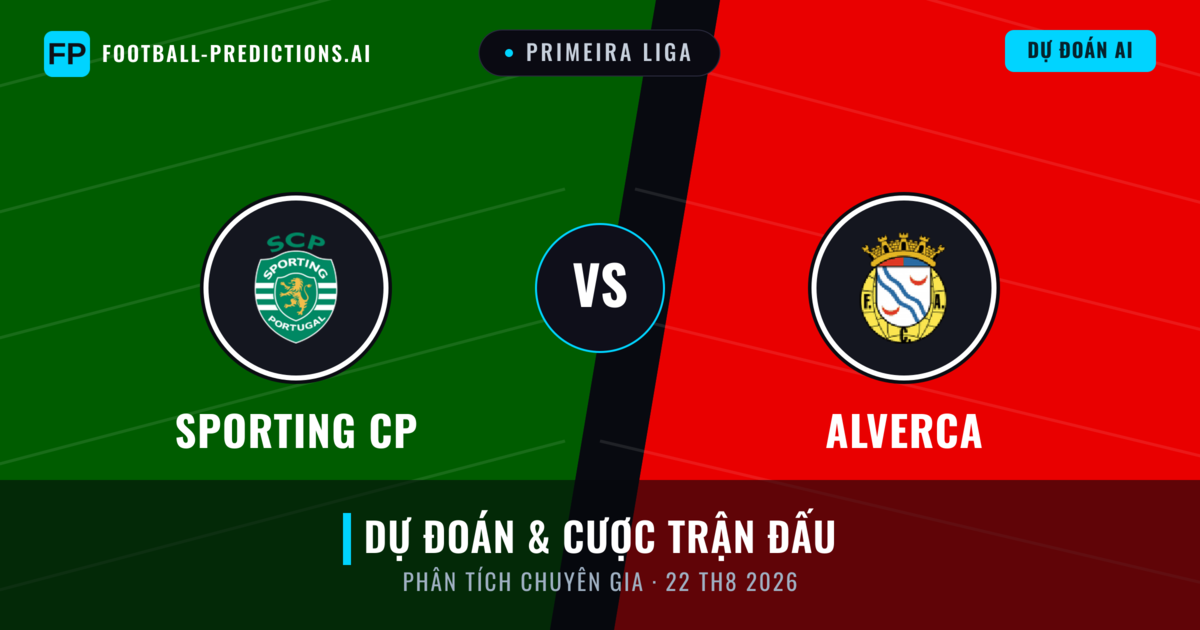Sporting CP vs Alverca — dự đoán và xem trước trận đấu