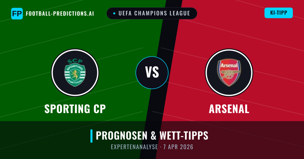 Sporting CP vs Arsenal — Prognose und Spielvorschau