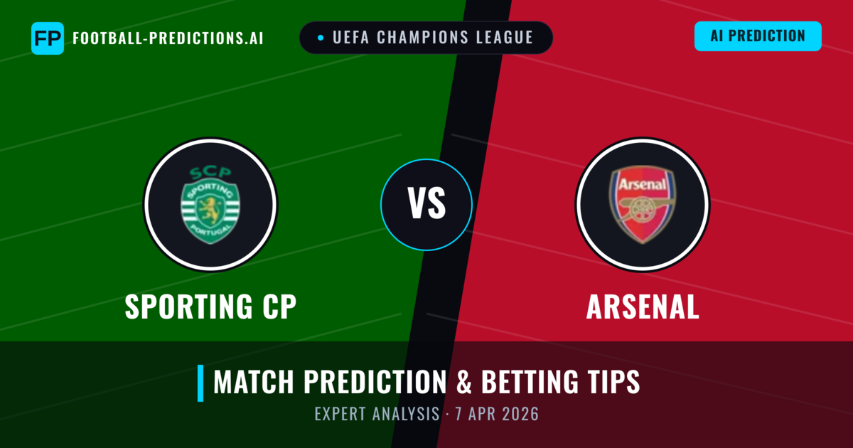Sporting CP vs Arsenal — match prediction & preview