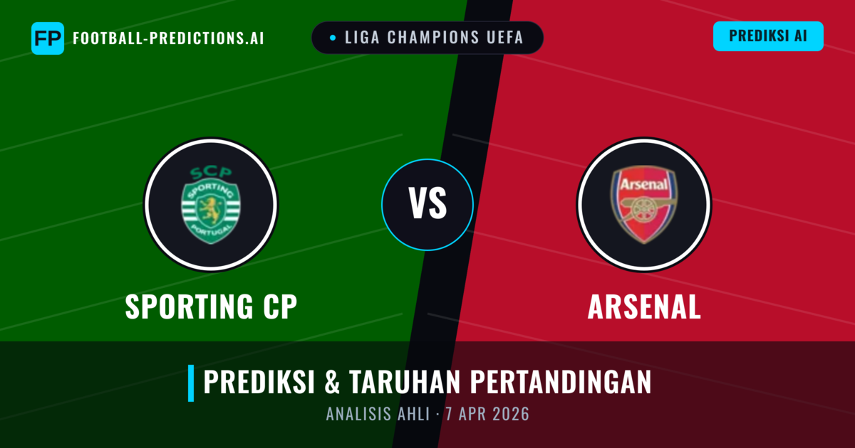 Sporting CP vs Arsenal — prediksi dan pratinjau pertandingan
