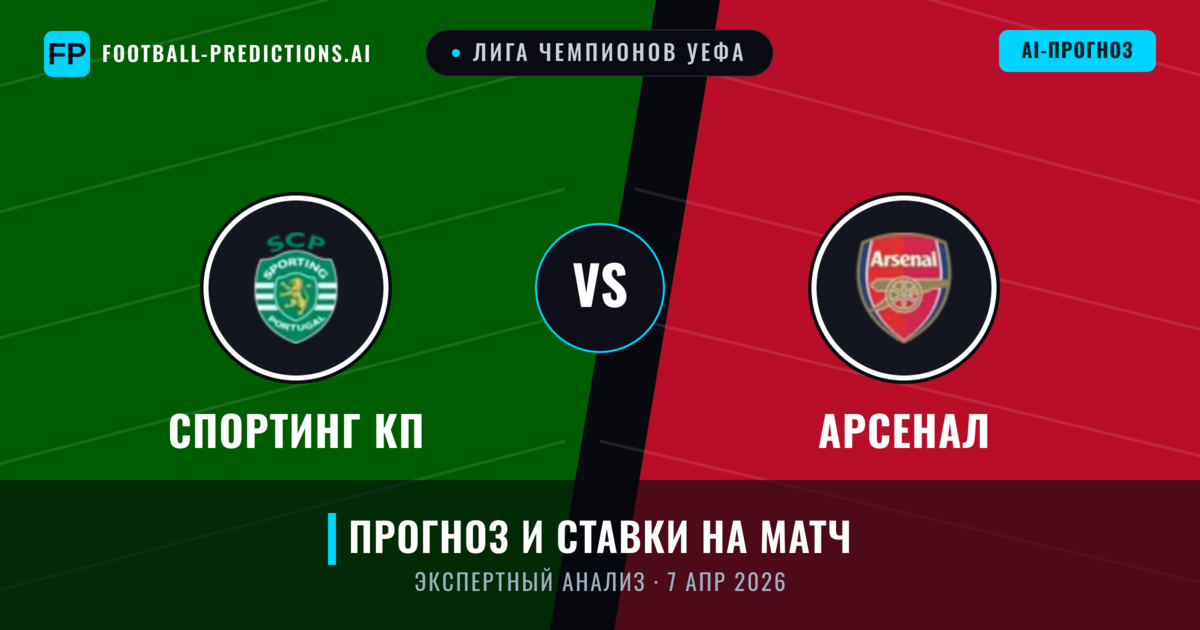 Спортинг КП – Арсенал — прогноз и превью матча
