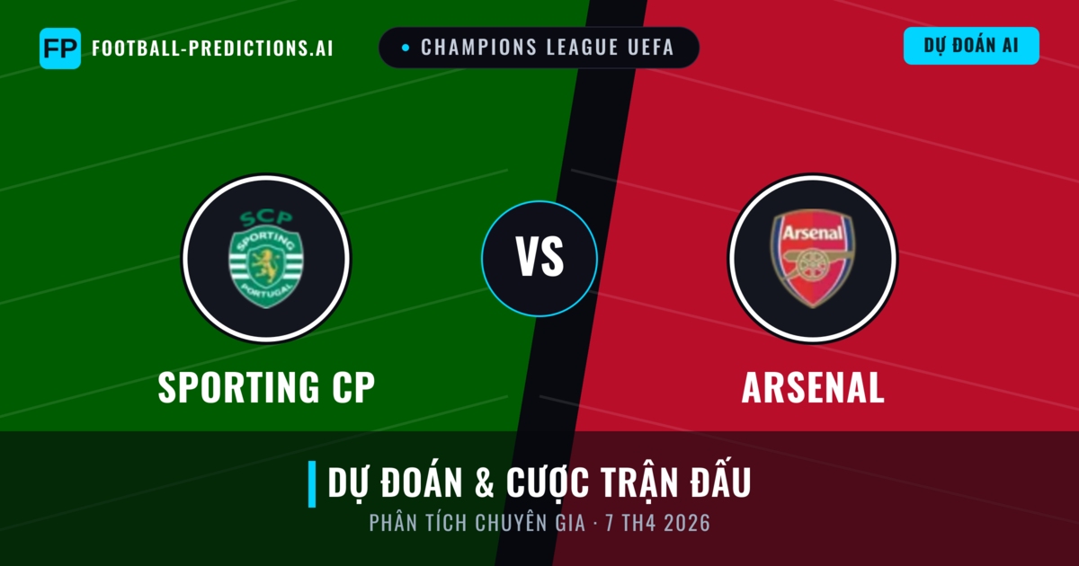 Sporting CP vs Arsenal — dự đoán và xem trước trận đấu