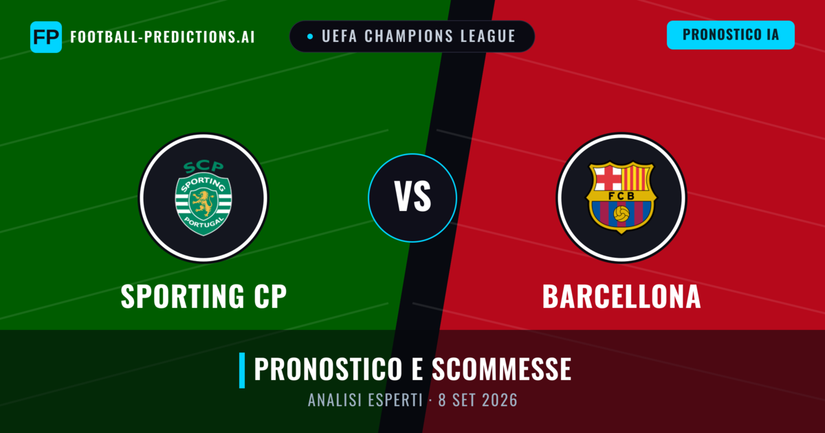 Sporting CP vs Barcellona — pronostico e anteprima del match