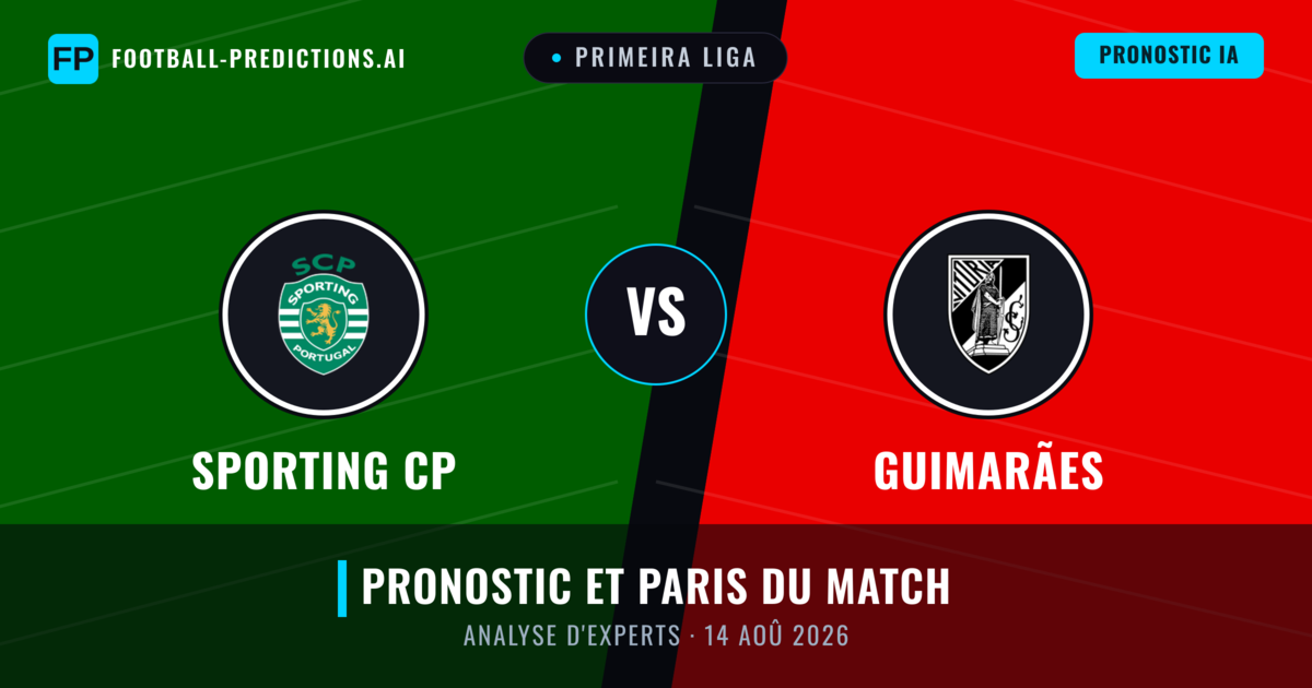 Sporting CP vs Guimarães — pronostic et avant-match