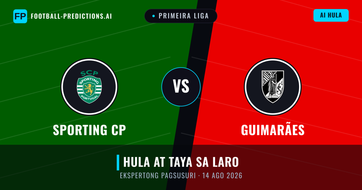 Sporting CP vs Guimarães — hula at preview ng laban