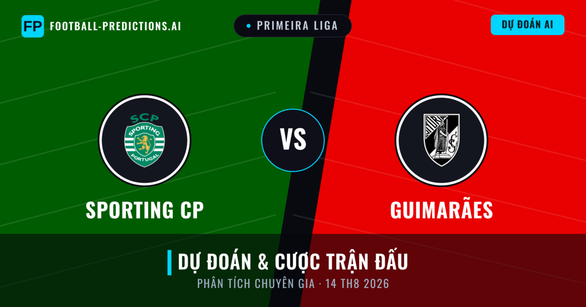 Sporting CP vs Guimarães — dự đoán và xem trước trận đấu