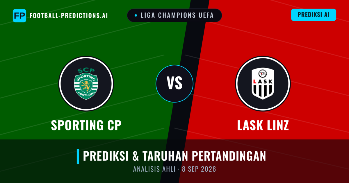 Sporting CP vs LASK Linz — prediksi dan pratinjau pertandingan