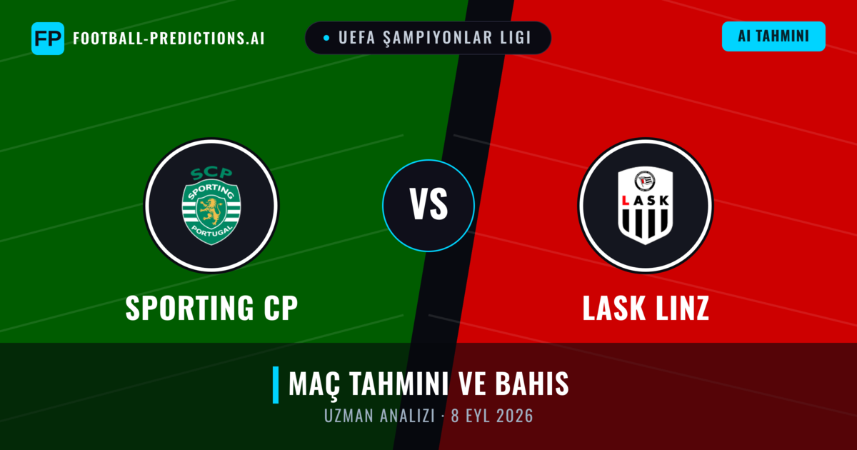 Sporting CP - LASK Linz — maç tahmini ve önizleme