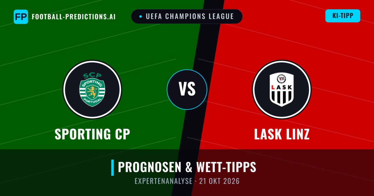 Sporting CP vs LASK Linz — Prognose und Spielvorschau