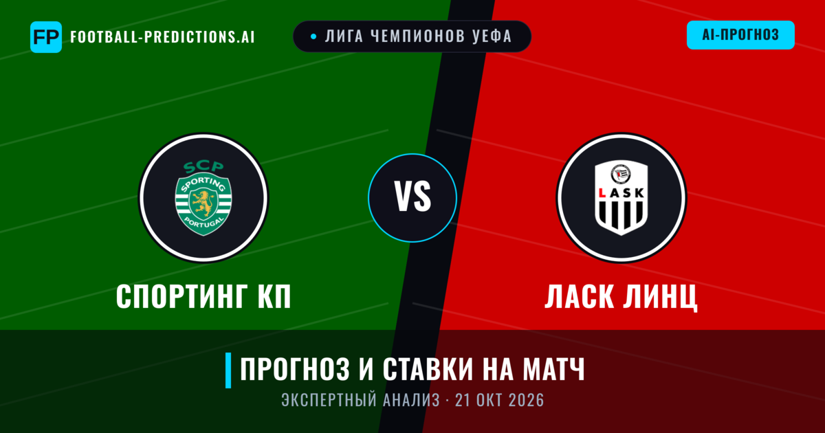 Спортинг КП – Ласк Линц — прогноз и превью матча