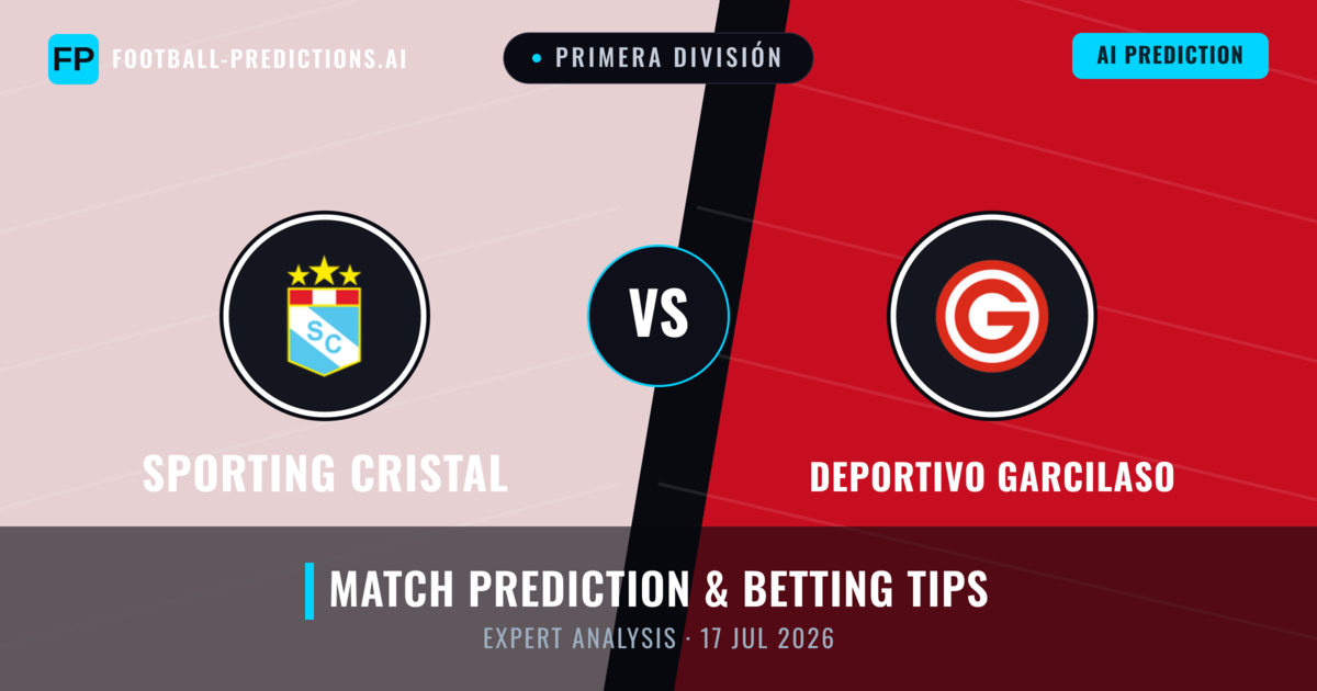 Sporting Cristal vs Deportivo Garcilaso — match prediction & preview