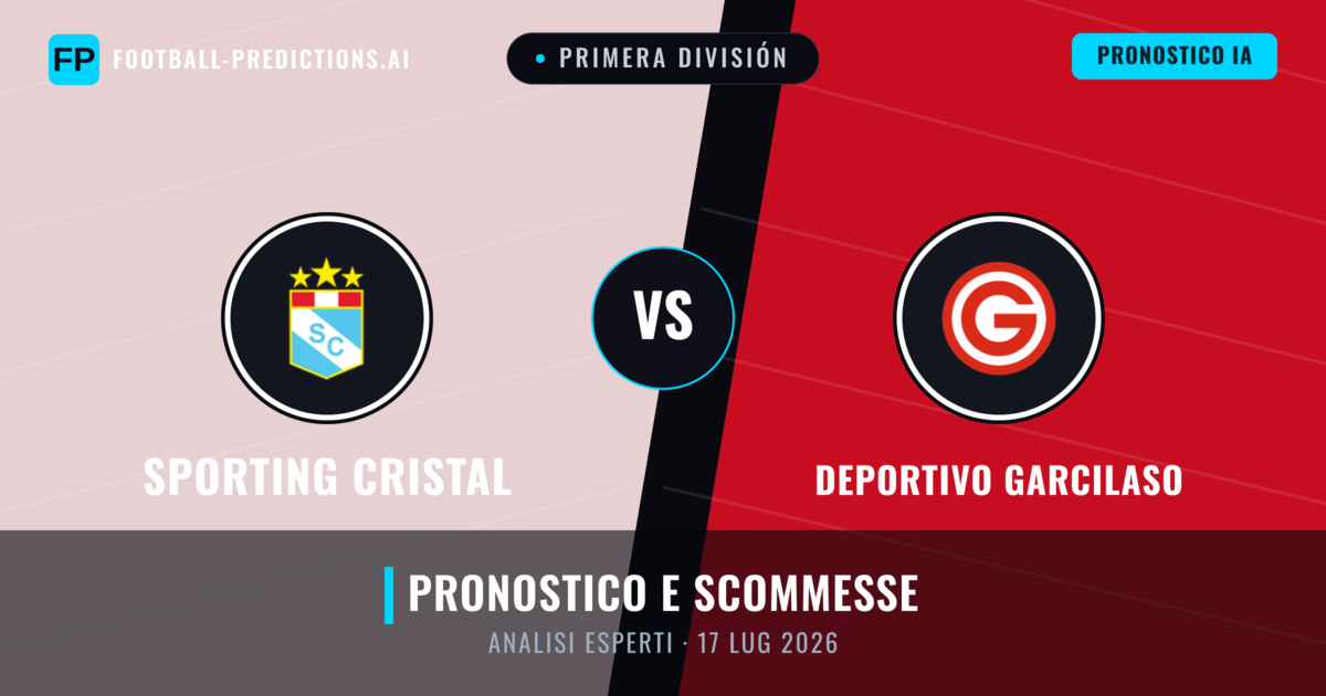 Sporting Cristal vs Deportivo Garcilaso — pronostico e anteprima del match