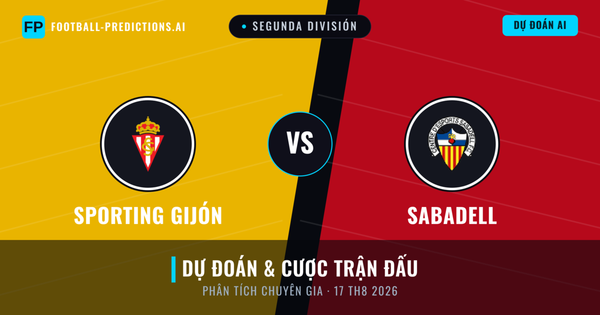 Sporting Gijón vs Sabadell — dự đoán và xem trước trận đấu