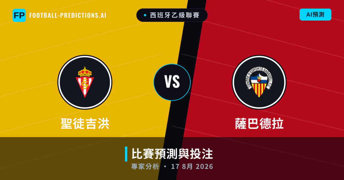 聖徒吉洪 vs 薩巴德拉 — 比赛预测和前瞻