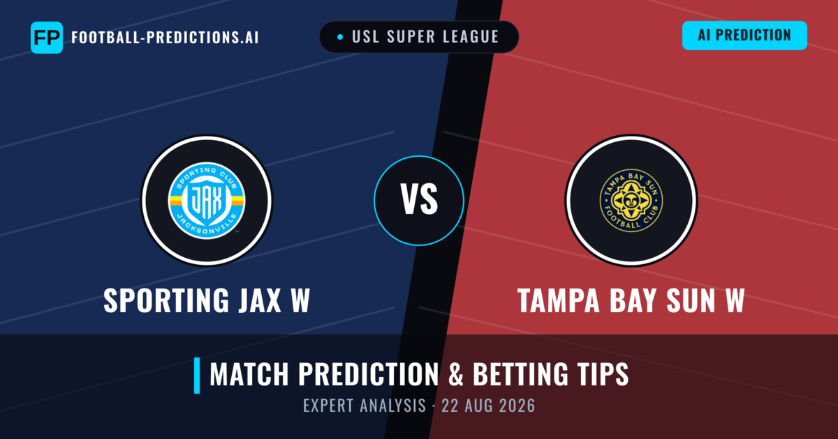 Sporting JAX W vs Tampa Bay Sun W — match prediction & preview