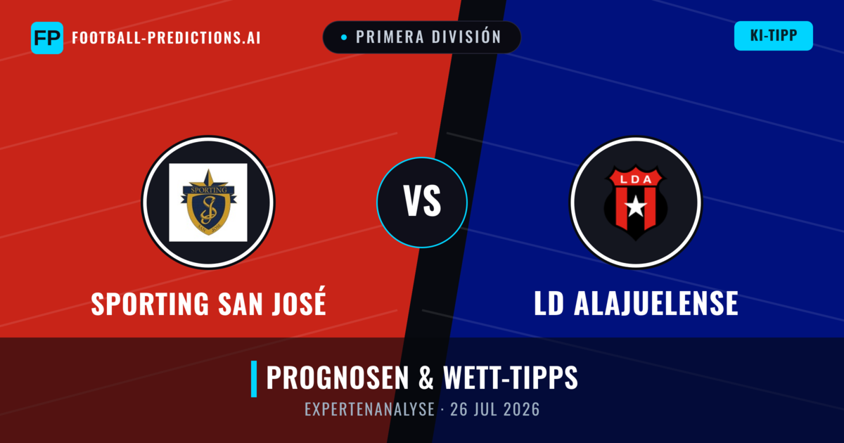Sporting San José vs LD Alajuelense — Prognose und Spielvorschau