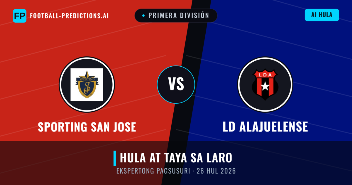 Sporting San Jose vs LD Alajuelense — hula at preview ng laban