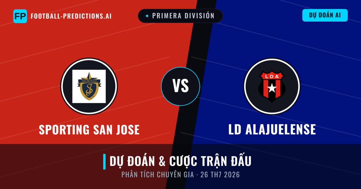 Sporting San Jose vs LD Alajuelense — dự đoán và xem trước trận đấu