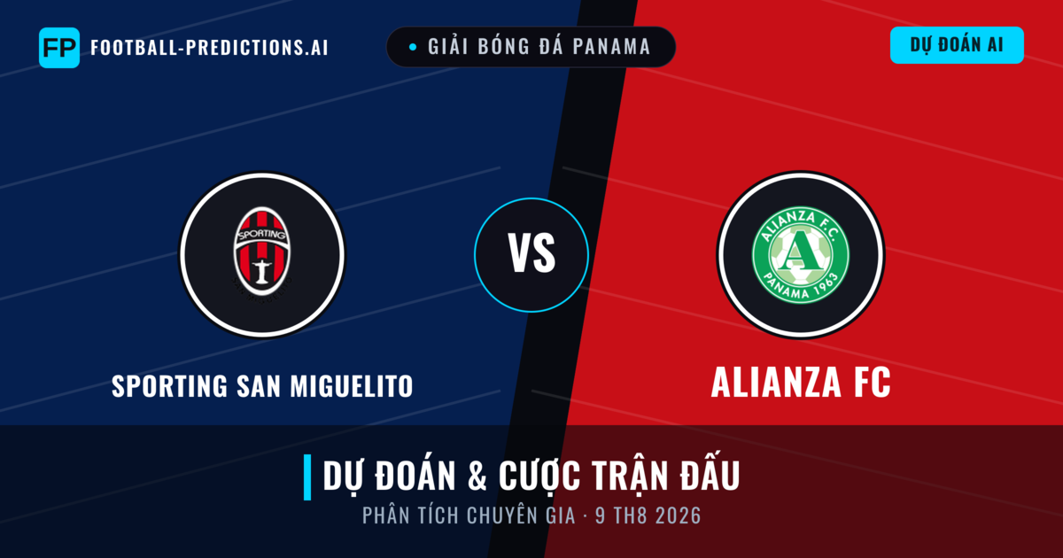 Sporting San Miguelito vs Alianza FC — dự đoán và xem trước trận đấu