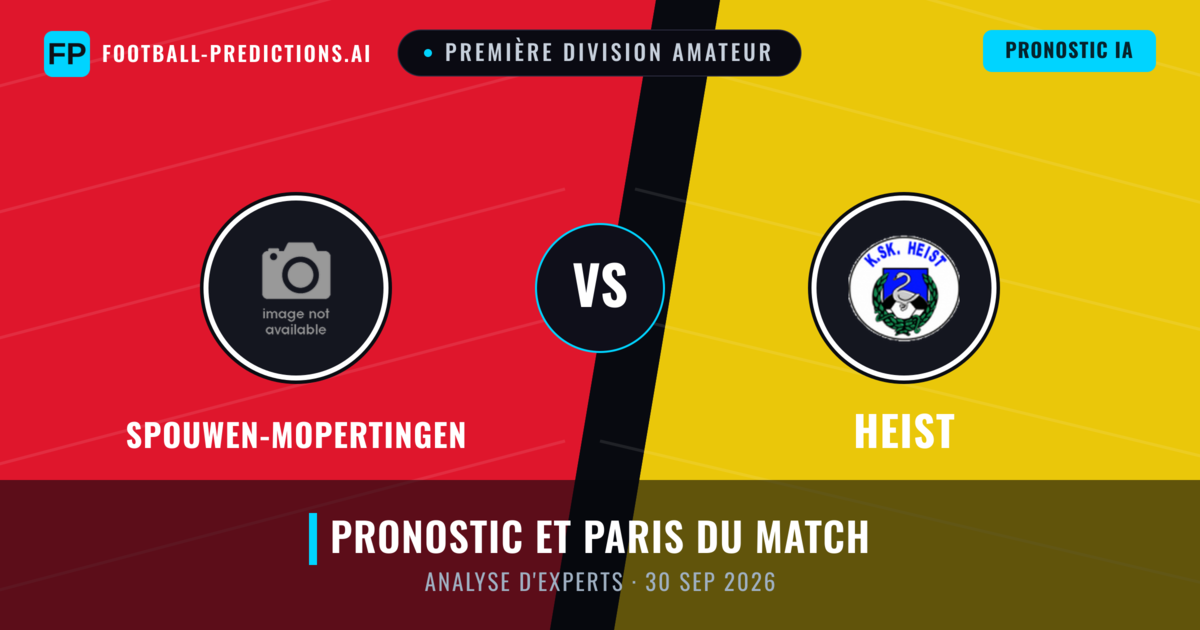 Spouwen-Mopertingen vs Heist — pronostic et avant-match
