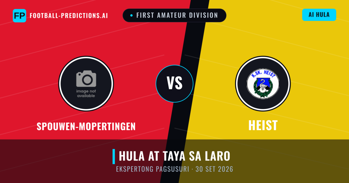 Spouwen-Mopertingen vs Heist — hula at preview ng laban