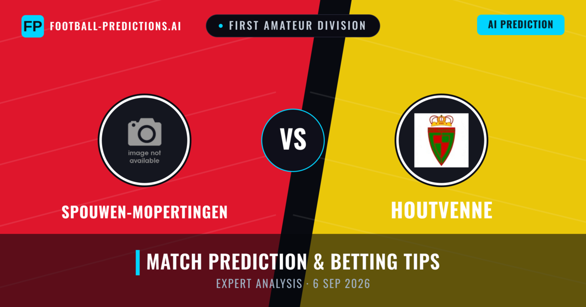 Spouwen-Mopertingen vs Houtvenne — match prediction & preview