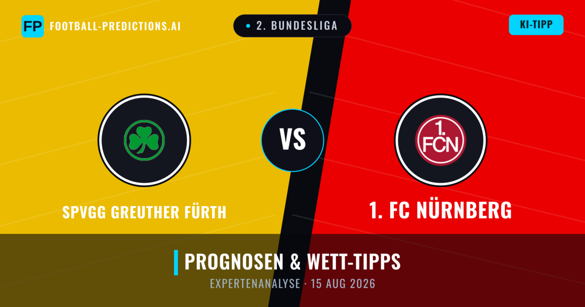 SpVgg Greuther Fürth vs 1. FC Nürnberg — Prognose und Spielvorschau