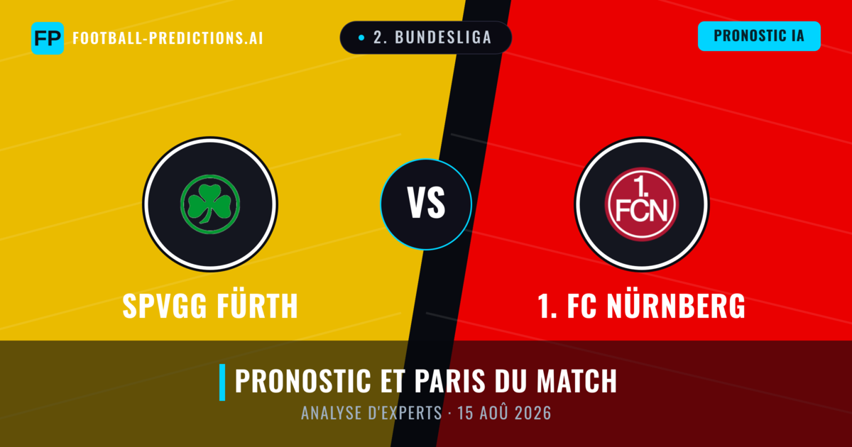 SpVgg Fürth vs 1. FC Nürnberg — pronostic et avant-match