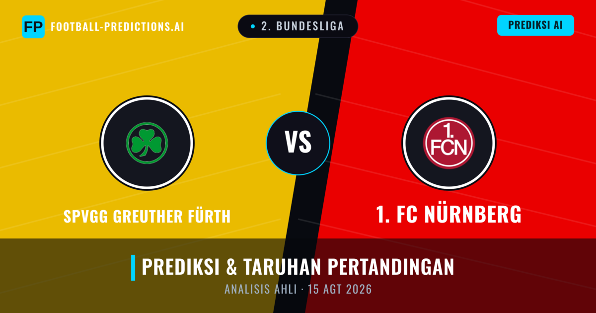 SpVgg Greuther Fürth vs 1. FC Nürnberg — prediksi dan pratinjau pertandingan