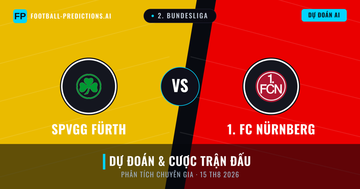 SpVgg Fürth vs 1. FC Nürnberg — dự đoán và xem trước trận đấu