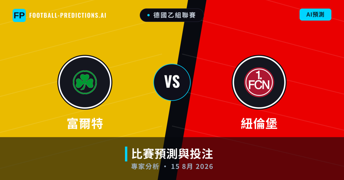 富爾特 vs 紐倫堡 — 比赛预测和前瞻