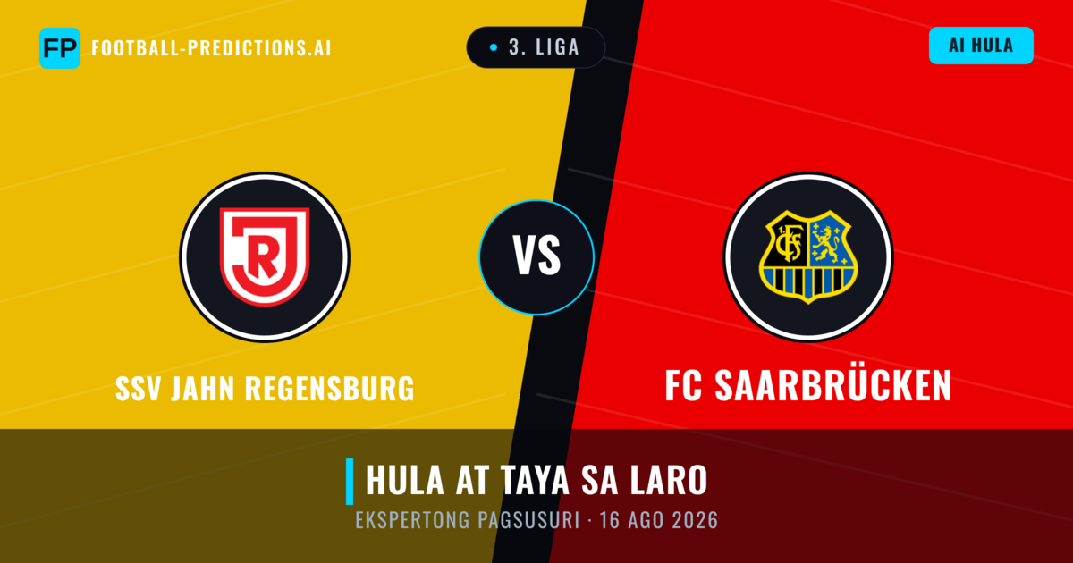 SSV Jahn Regensburg vs FC Saarbrücken — hula at preview ng laban