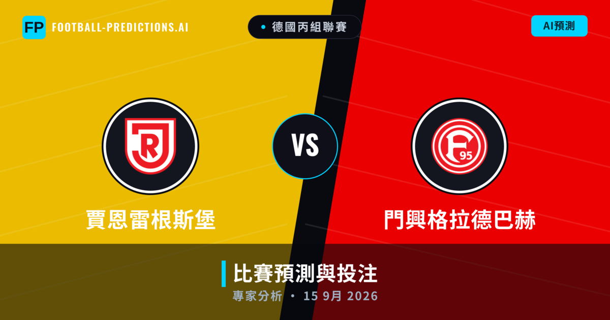 賈恩雷根斯堡 vs 門興格拉德巴赫 — 比赛预测和前瞻