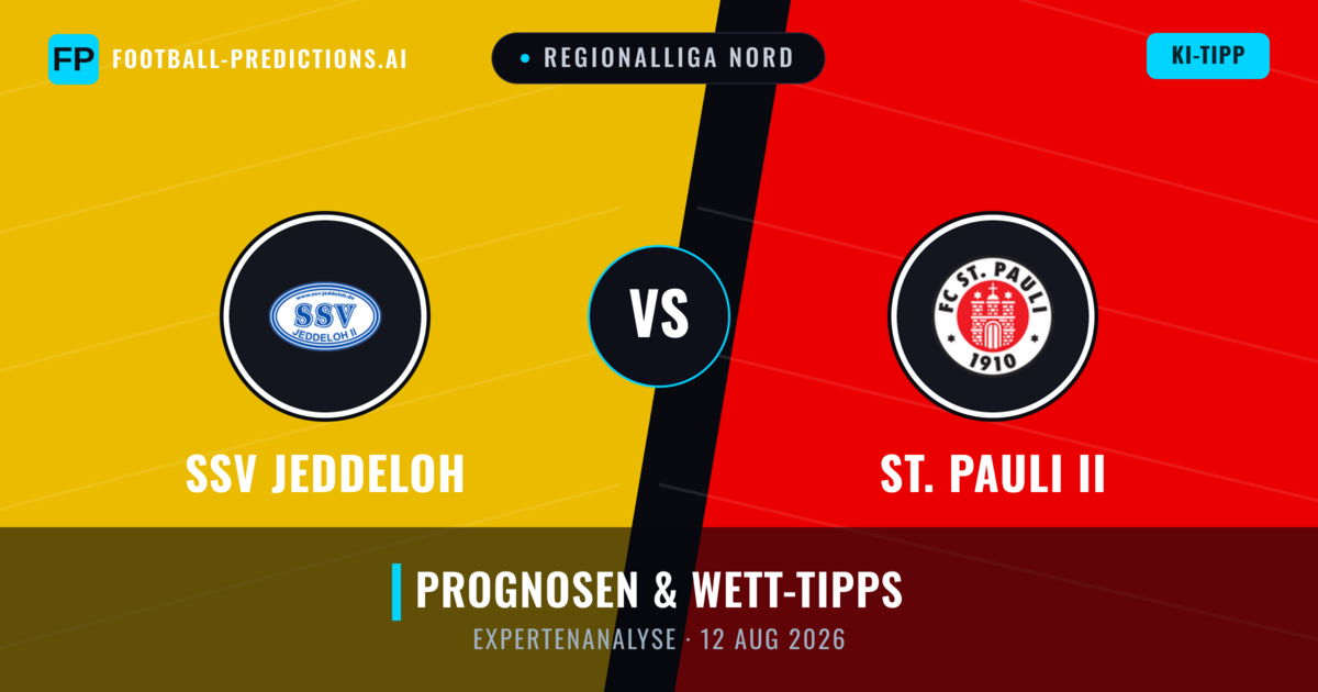 SSV Jeddeloh vs St. Pauli II — Prognose und Spielvorschau