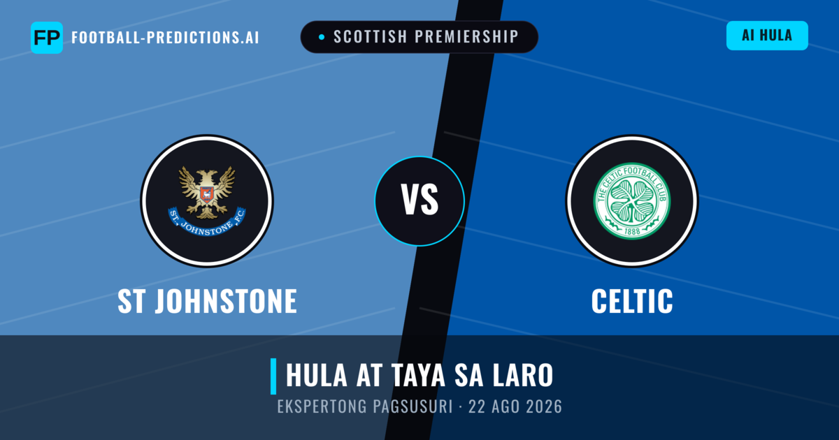 St Johnstone vs Celtic — hula at preview ng laban
