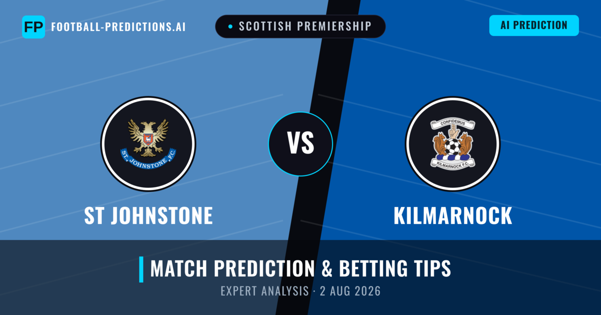 ST Johnstone vs Kilmarnock — match prediction & preview