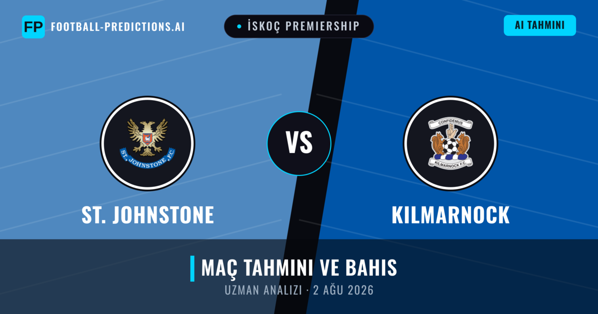 St. Johnstone - Kilmarnock — maç tahmini ve önizleme