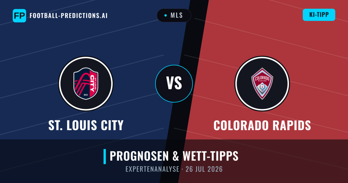St. Louis City vs Colorado Rapids — Prognose und Spielvorschau